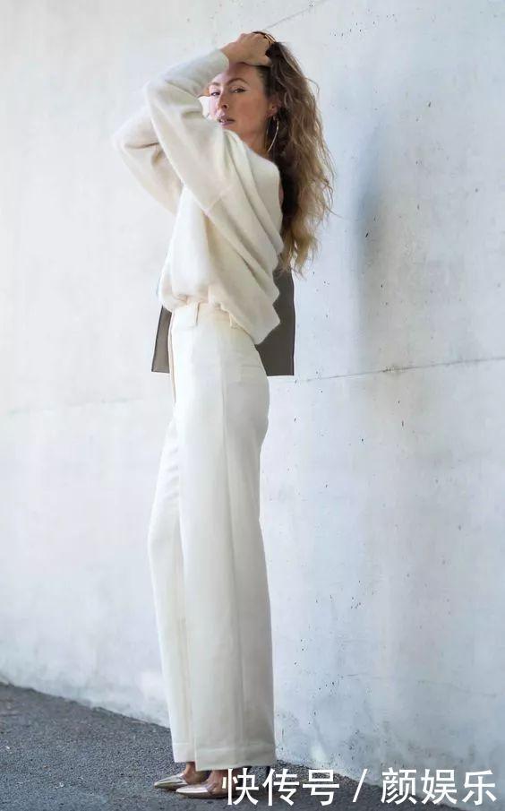 白裤子,穿上了就会上瘾,因为太时髦了!