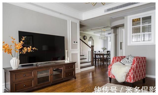 美式|116㎡三居室,简洁舒适的美式风,超通透的户型设计,家家都适用!