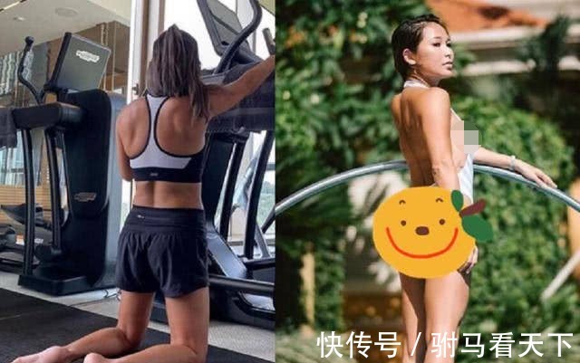 保镖|洗米嫂疯狂撸铁练肌肉，身材健美很壮硕，要给老公当保镖？