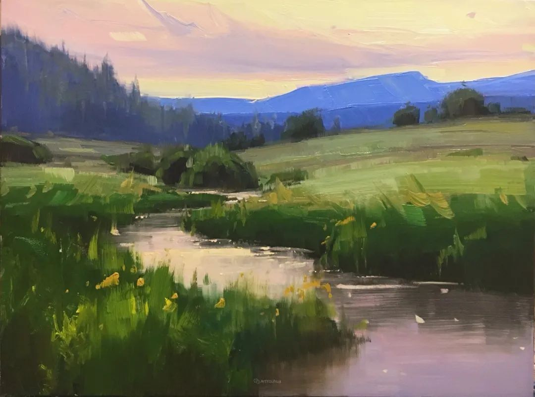 科罗拉多州@斯泰西·彼得森:半路出家的女画家,笔下的风景堪称一绝