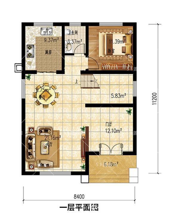 卧室|两款火遍农村的三层带阳台小别墅，占地100平米这样设计就对了