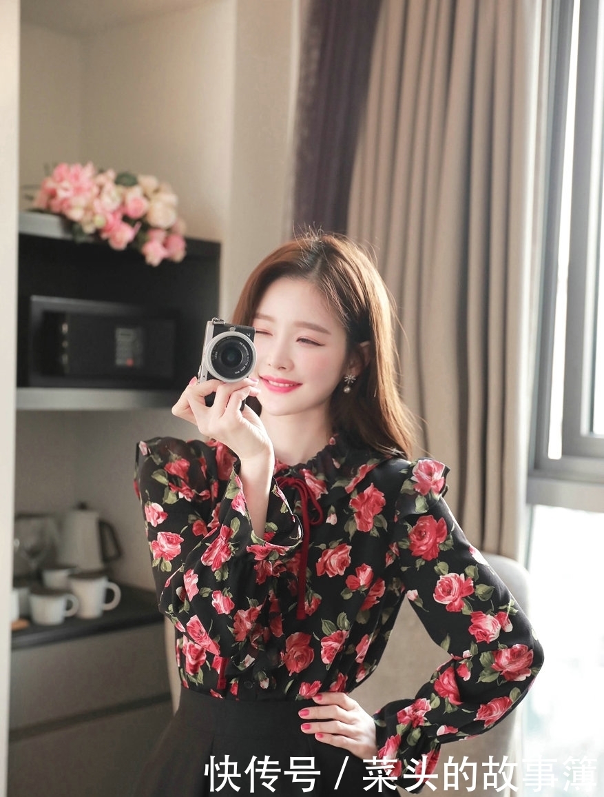 清新甜美的雪纺衫搭配,普通人也可以变成气质优雅的女神!