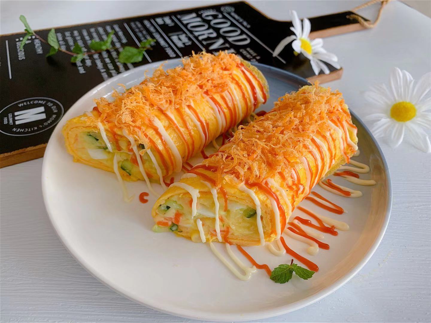 小丁|这几样蔬菜加鸡蛋,焯水拌一拌,没想到这么好吃,低脂低卡又营养