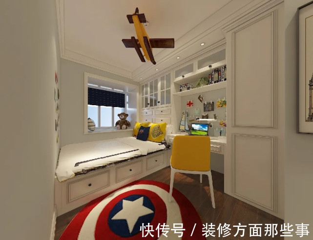 空间|130平美式复古和法式情怀让空间充满浪漫优雅的氛围