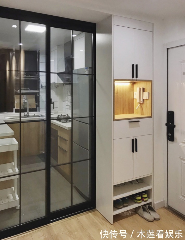 推拉门|玄关如何设计6套创意玄关装修案例,颜值与实用并存,值得学习