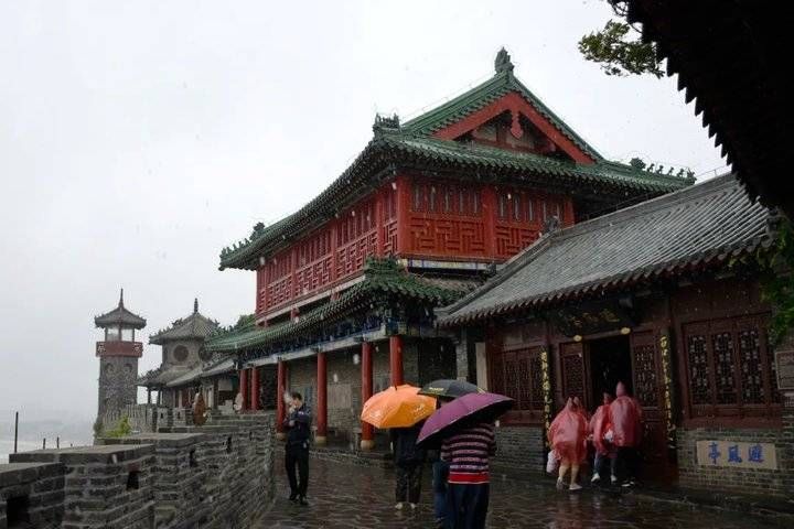 烟雨|虚幻缥缈、充满神韵的烟雨蓬莱阁，你心动了吗？