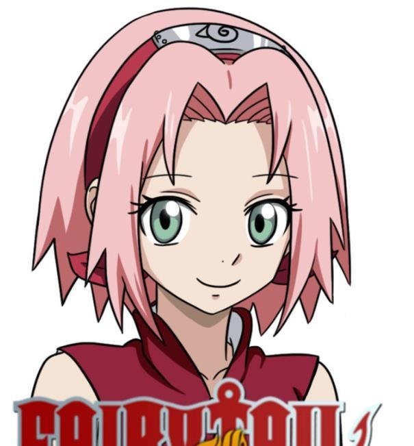 雏田|画师挑战不同画风的小樱，鬼灭版比雏田还温柔，JOJO版帅过佐助