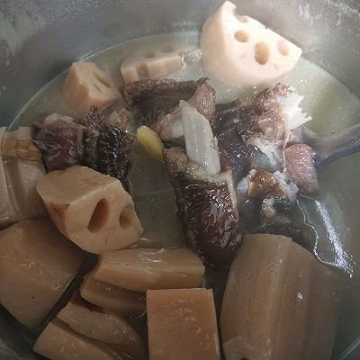 莲藕|腊排骨莲藕汤