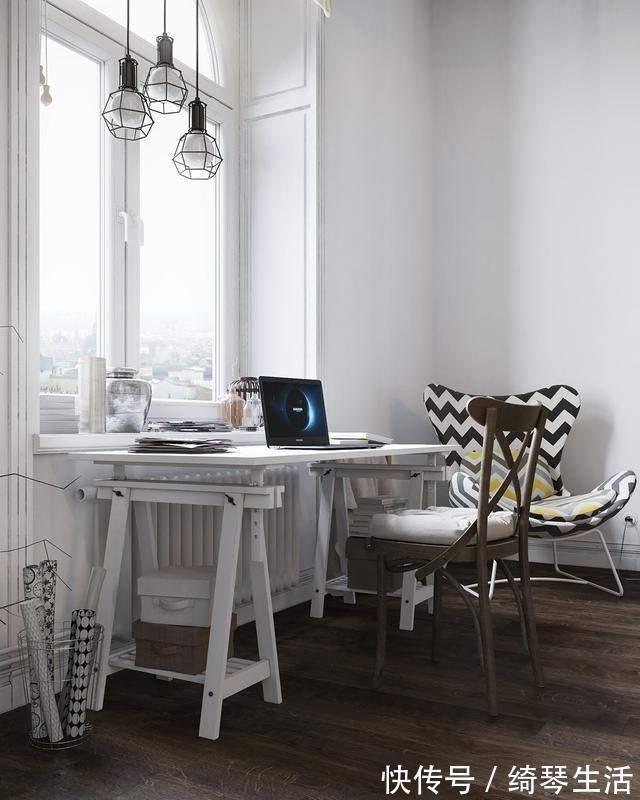 男主|男主40㎡一居改loft:床下藏个衣帽间,全屋黑白灰太高级了!