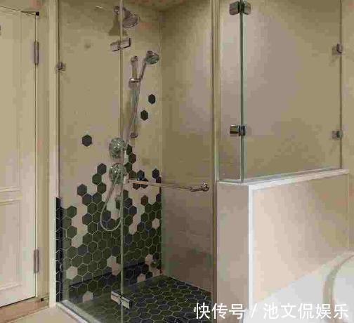 小空间|卫生间小干湿分离不能做淋浴房占空间,不如半堵墙效果好