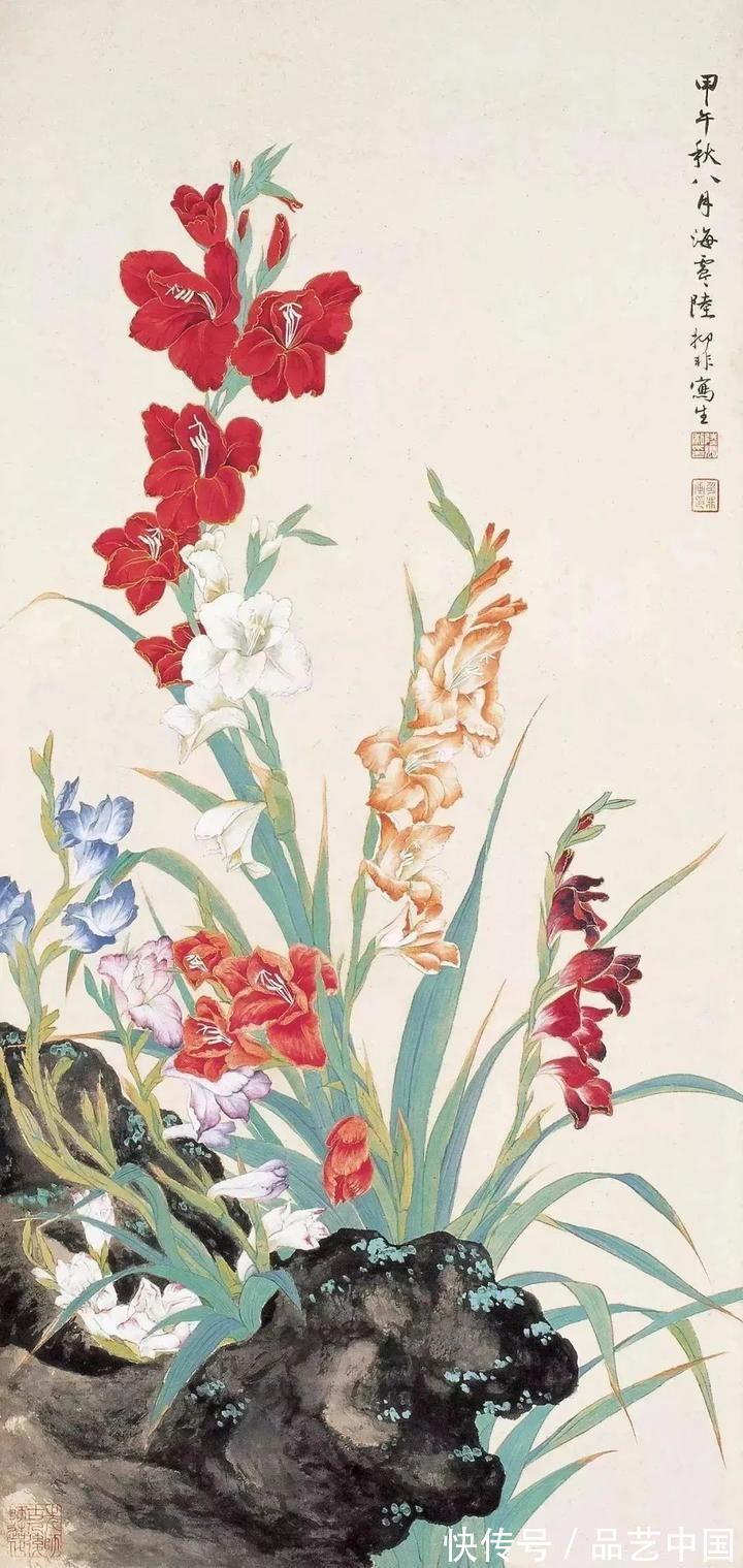 中国画&陆抑非：出色的大写意花鸟画家多半是书法家，大写意画是写出来的，不是画出来的