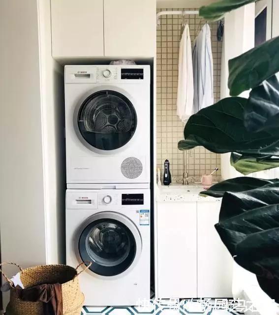 洗衣机|只有一个阳台,一定不要乱装!这么做等于多了一间房,实用