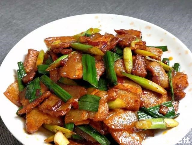 五花肉|美味川菜|蒜苗回锅肉