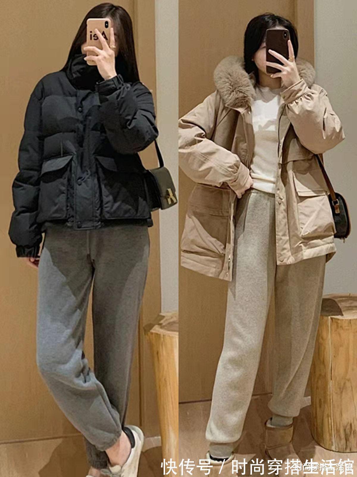 腿型|天冷了,不管穿大衣还是羽绒服,尽量配这5种裤子,保暖又显瘦