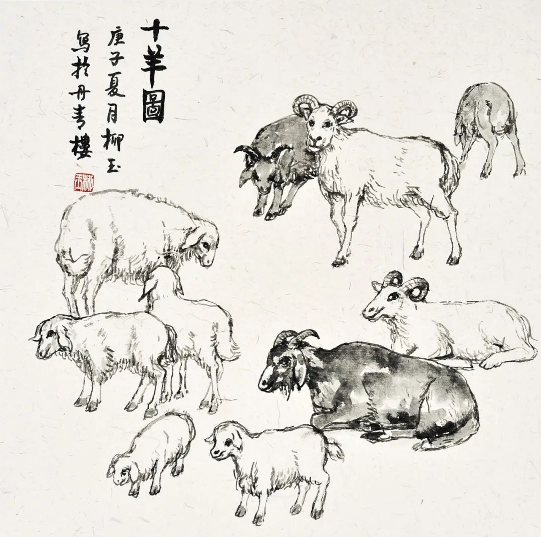 水墨画&全国艺术名家邀请展——柳玉水墨画作品赏析