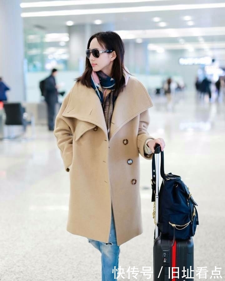 帅气|张钧甯这裤子都洗到发白了,居然还在穿!