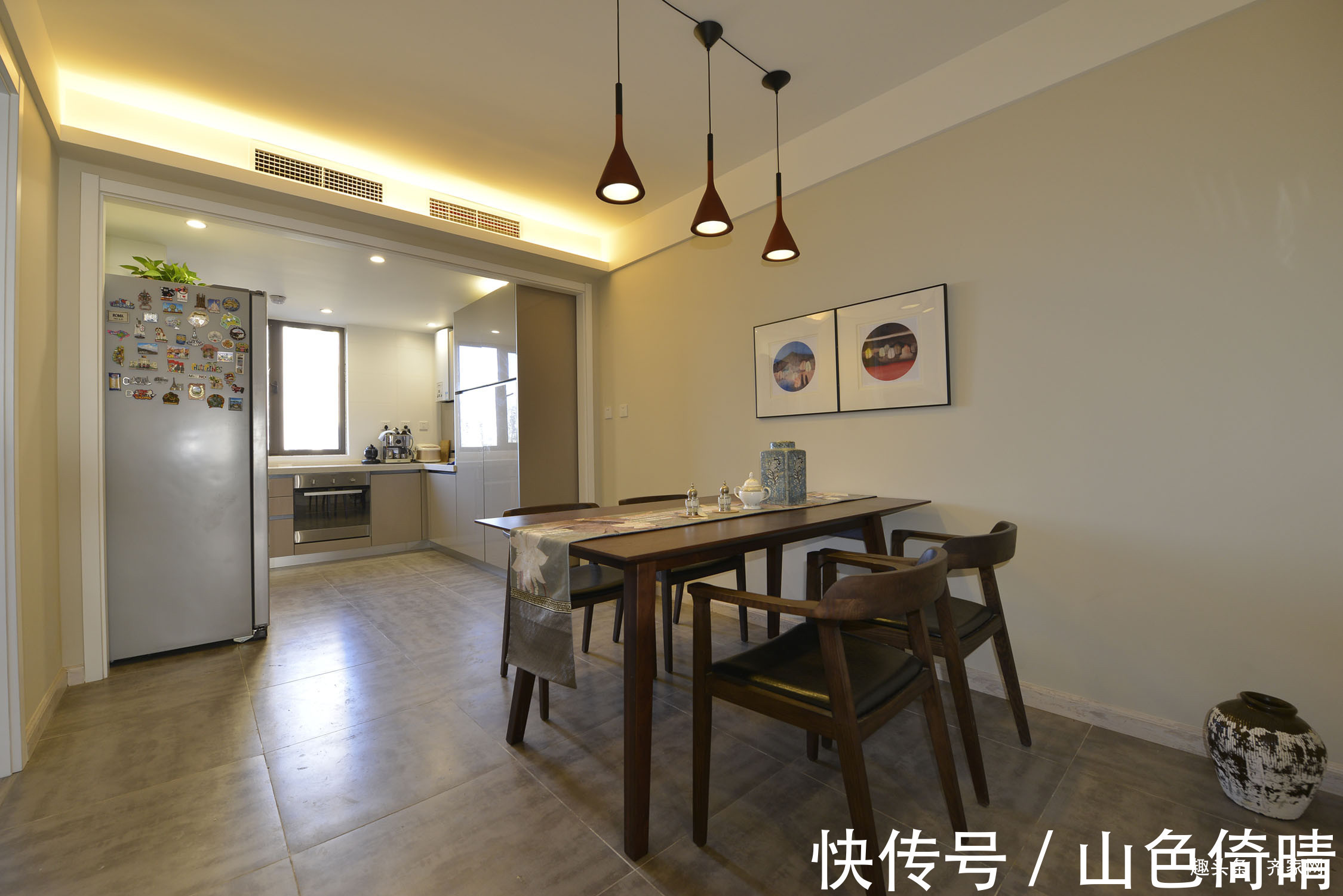 坚实度|三居室中式,内敛而高贵的风范,沉淀文化内涵!