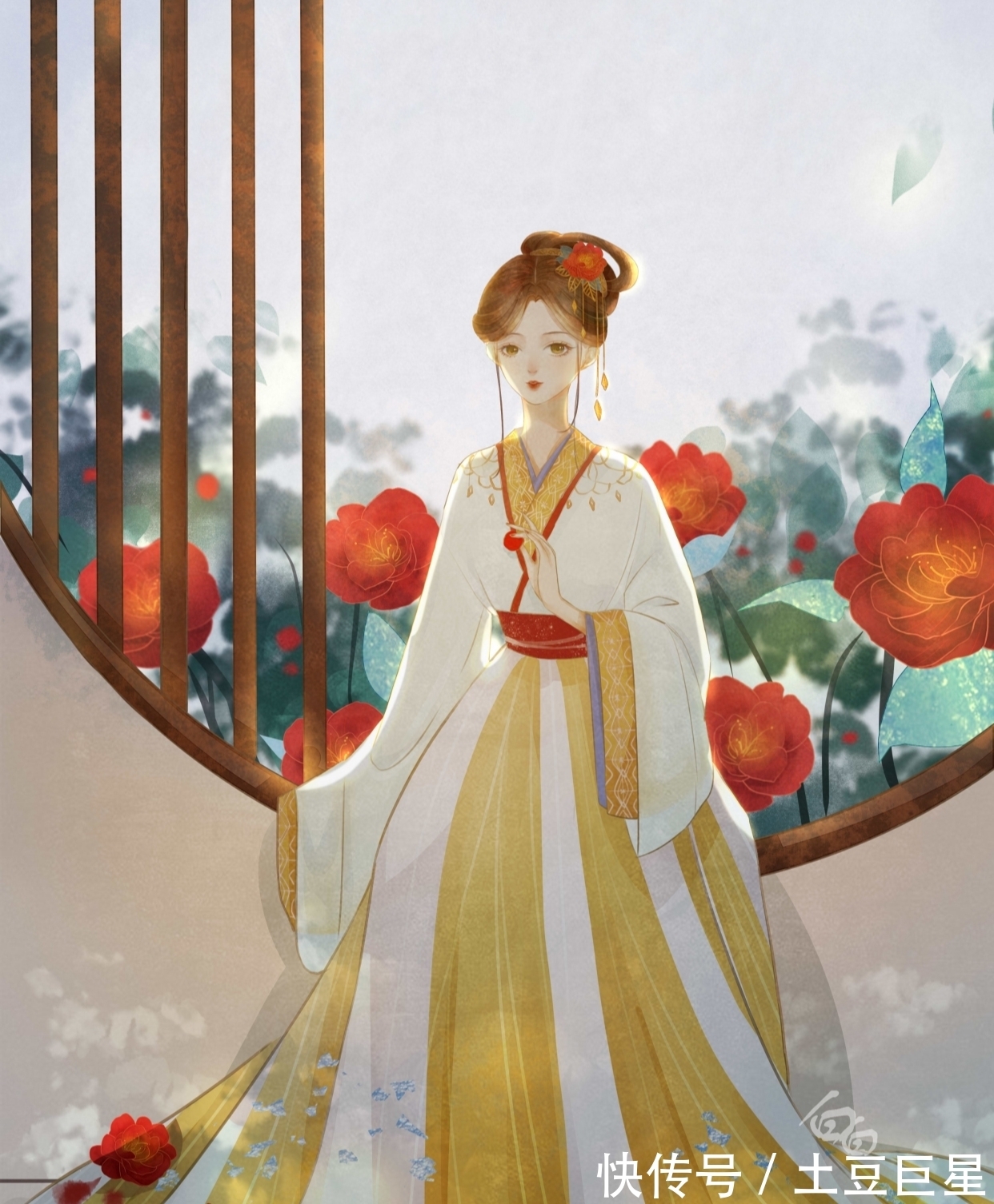 艾莎公主|穿上汉服的迪士尼公主有多美？乐佩是白月光，茉莉变化大到认不出