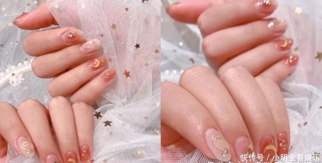 视野|精致少女的星月美甲,离不开视野,代替美丽围绕着你!