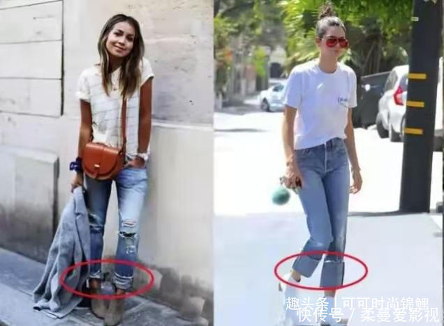 160身高以下的女人赚到了,穿“短靴+九分裤”凹造型,真是美绝了