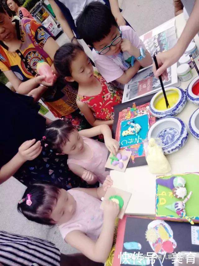 小央|小央美美术教育:DIY小手工,孩子们制作着各自奇思妙想的脸谱