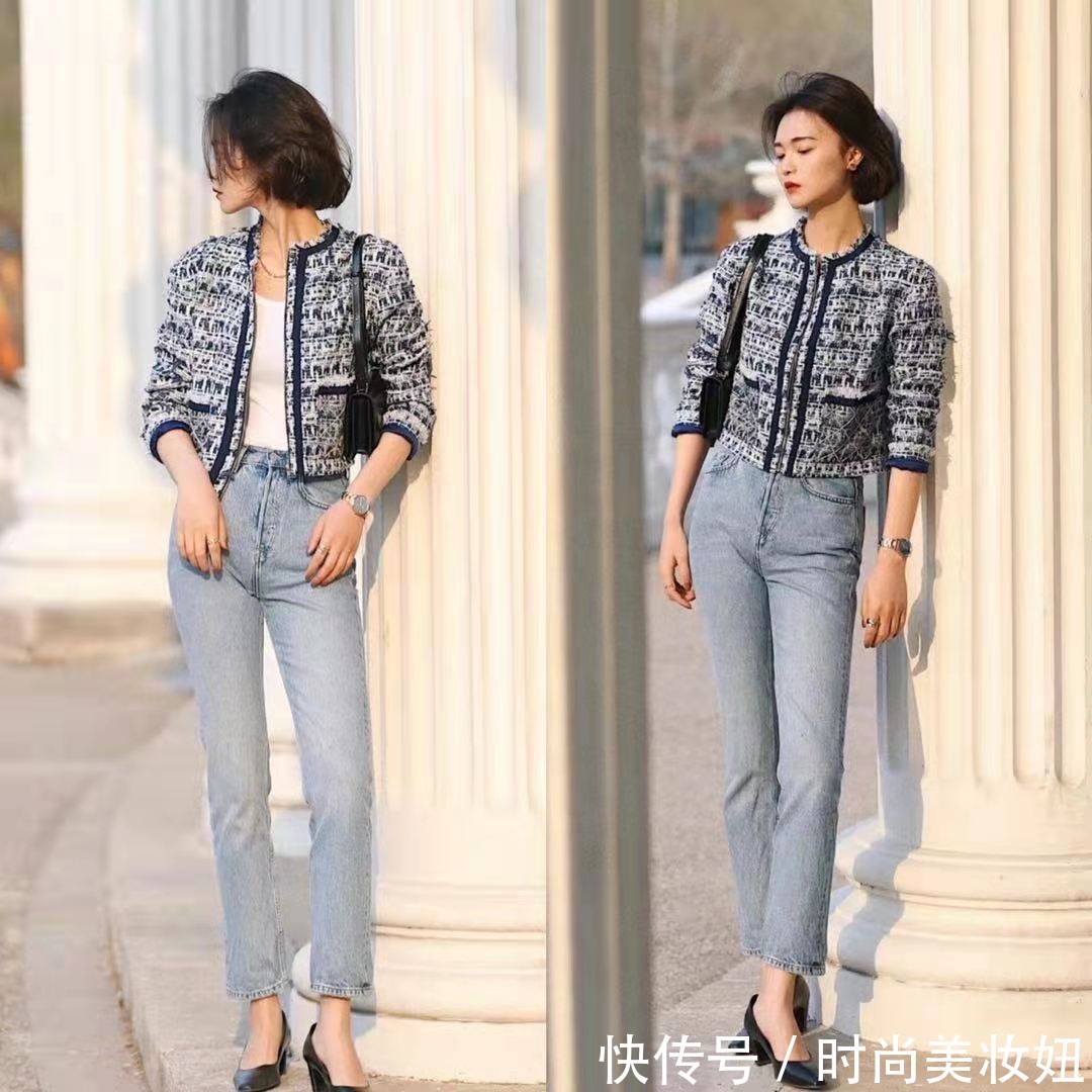 技巧|中年女人穿“小香风”更优雅,只要掌握技巧,随便穿都很显贵