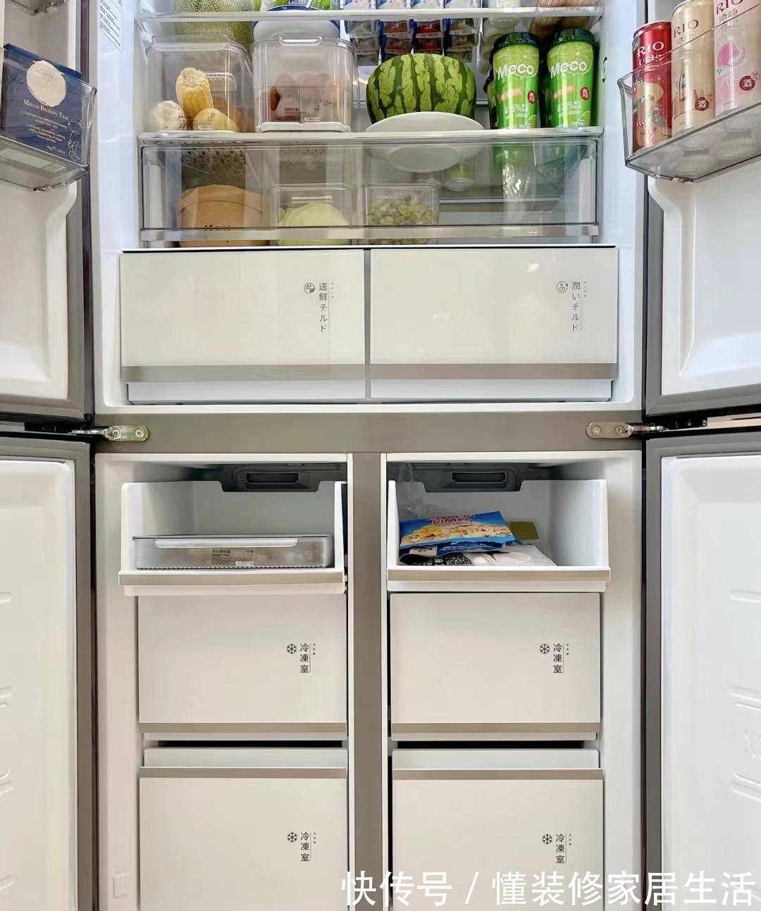 散热|越来越多人不把冰箱放在厨房了,搞卫生太难了!现在流行这样放