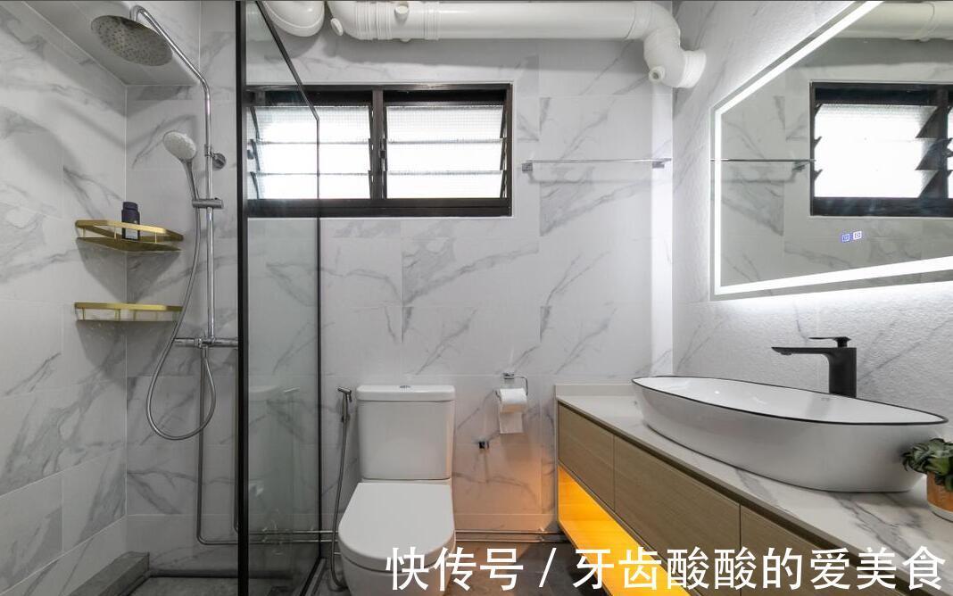 层高|对比了7户家庭这才发现,用穿孔板做卫生间吊顶,已经成为新趋势