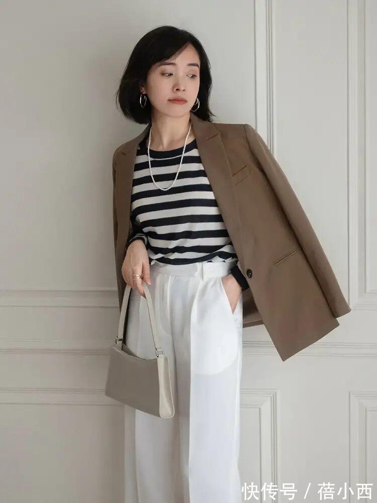 衬衫|秋季职场穿搭如何穿出高级感?衬衫、西装、半身裙搭配给你灵感