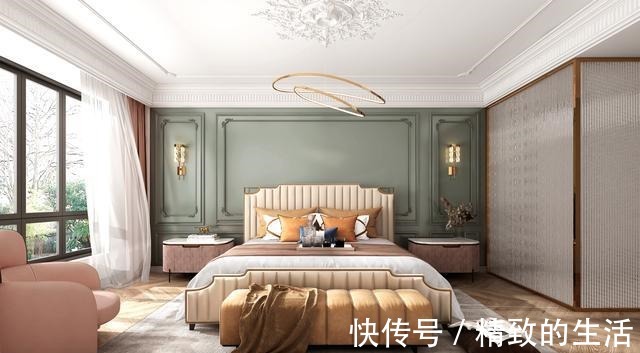 布置|168㎡现代轻奢，粉和绿等元素的润色，让居住环境活泼又优雅！