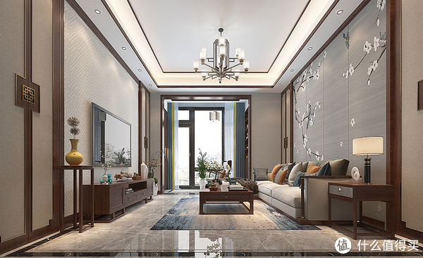 中式|上海夫妻的新房装中式，三层别墅，虽然面积不大，装出来却很温馨