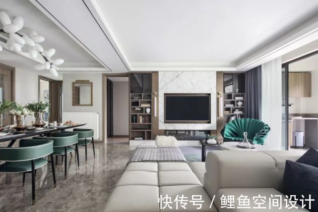 时尚|166㎡现代轻奢风,精致简约,演绎时尚都市风