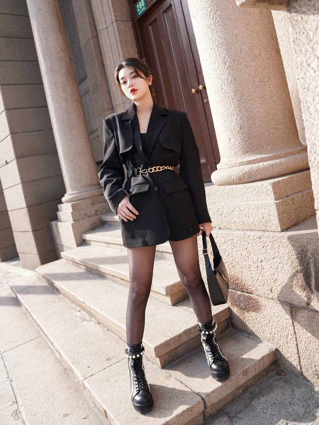 造型感 冬天穿西装太沉闷单调?看看这些穿搭造型,简约干练又有个性