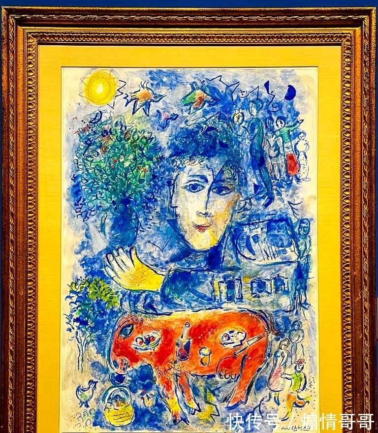 马蒂斯#爱情和梦的颜色是什么?北京看展览,超现实主义大师夏加尔真迹