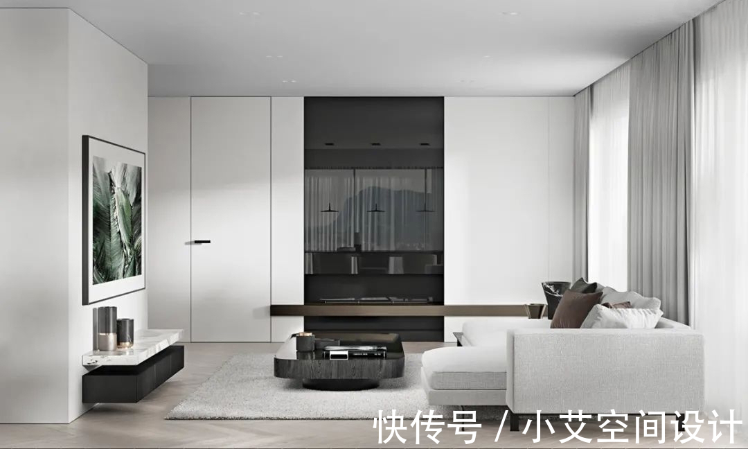 现代|150㎡现代极简设计，展现静态美