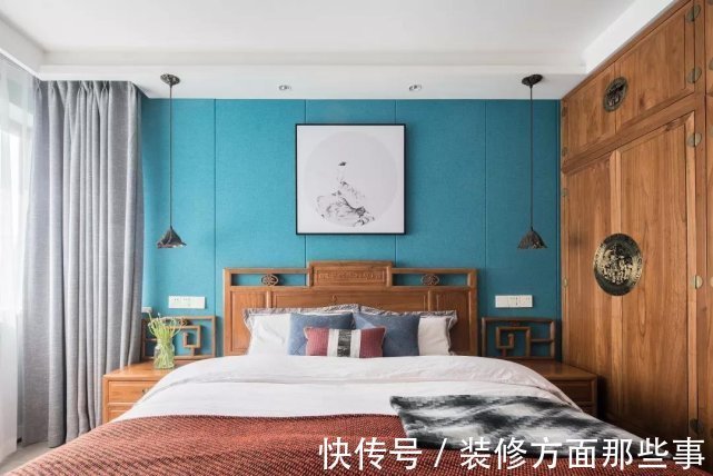 书房|144平中式现代风三居室简单呈现细腻，朴实打造优雅