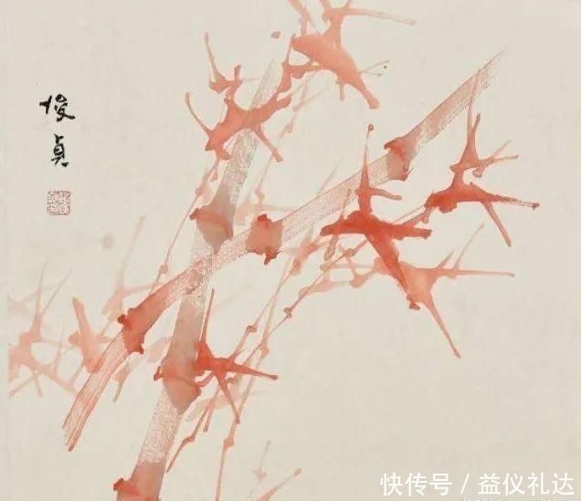 竹子@国画中竹显气节,其画法并不局限于水墨,彩墨竹子别有韵味