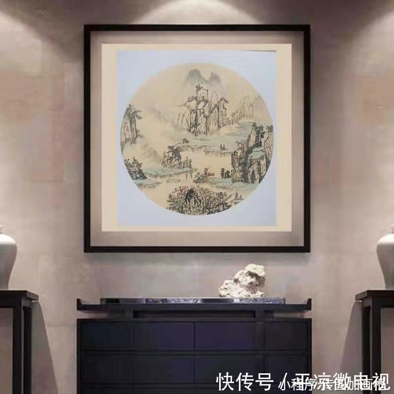 刘雪琴女士山水画深得陈泊清老师手授口传之下进步很快