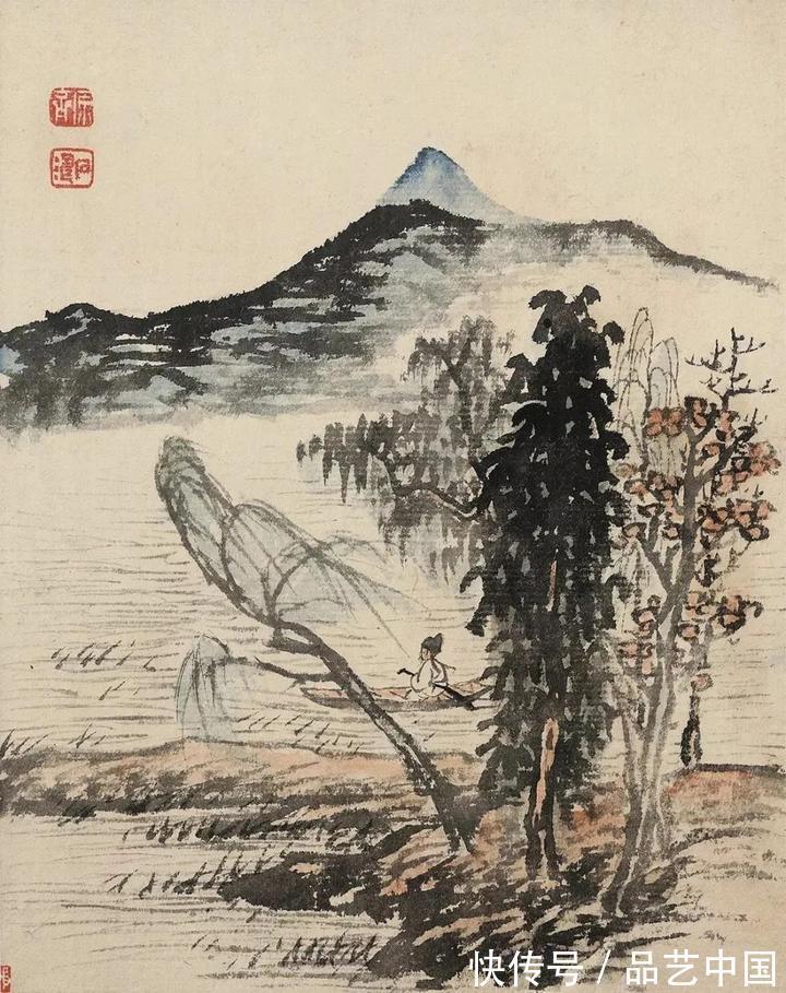 董其昌#石涛山水赏析