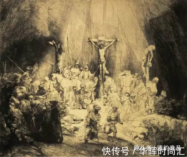 绘画史!欧洲17世纪最伟大的画家之一,伦勃朗素描作品欣赏