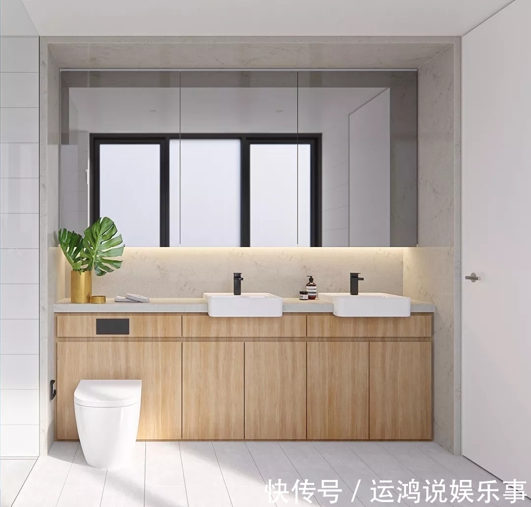 案例|20张卫生间洗手盆设计案例，都很漂亮，总有一款你喜欢的！