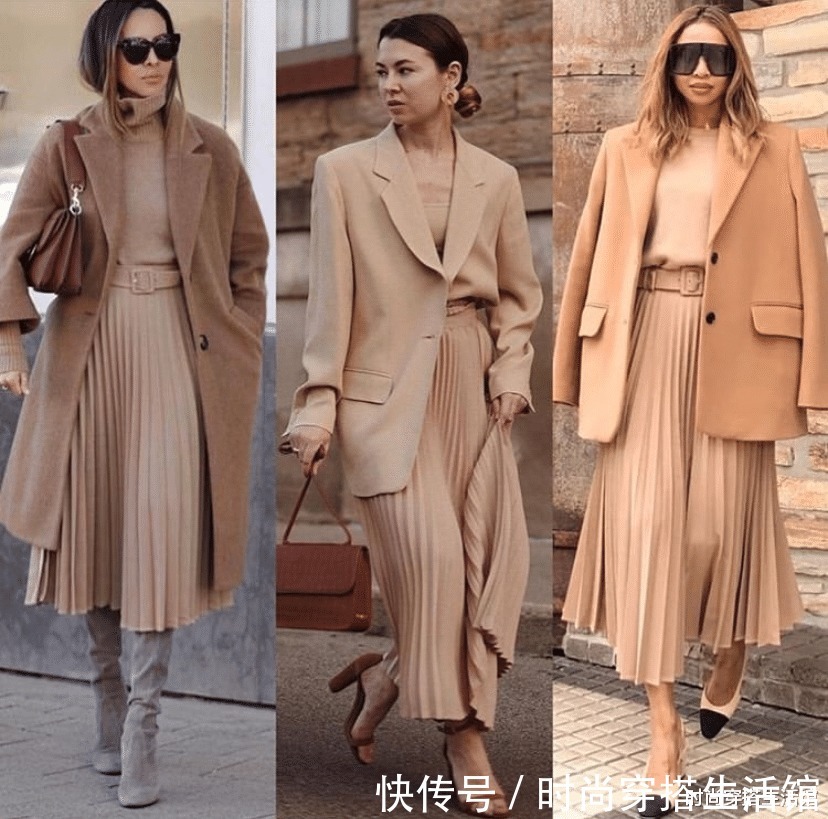 大地色系|真正见过世面的女人,秋冬穿衣都离不开这个颜色,美得高级有气质