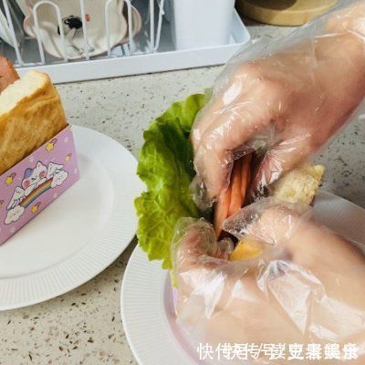 生菜|别再出去吃了,拔草厚蛋烧三明治自己做更好吃