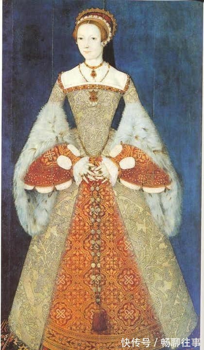 英国女王$西方名画里面的悲情角色,历史上第一位惨遭斩首的英国女王