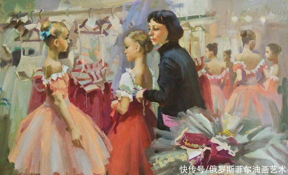 俄罗斯画家阿纳斯塔西娅·沃斯特雷佐娃漂亮油画作品欣赏