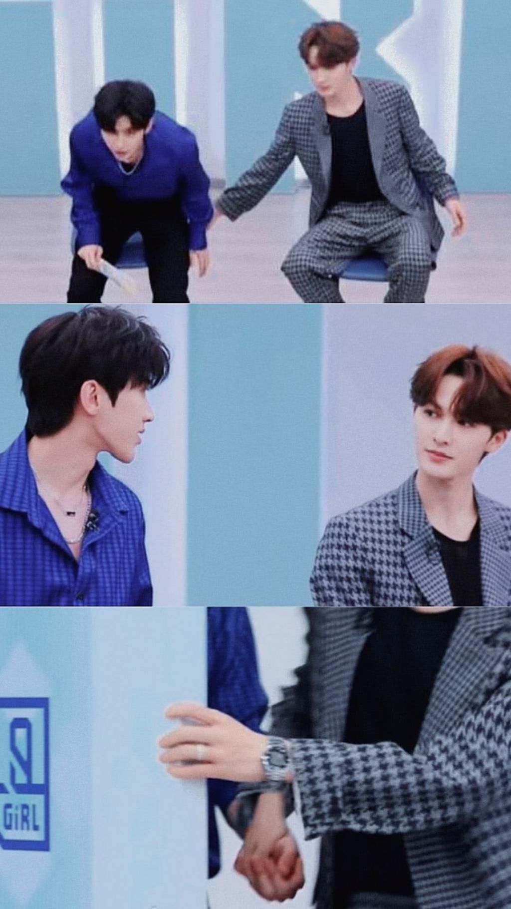 朱正廷 蔡徐坤朱正廷世纪拥抱,王子异小鬼出镜,NINEPERCENT女孩的狂欢