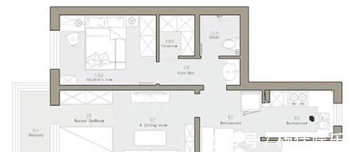 两房|50㎡居然能做两房,还有衣帽间,小户型就该这么装,真心实用!