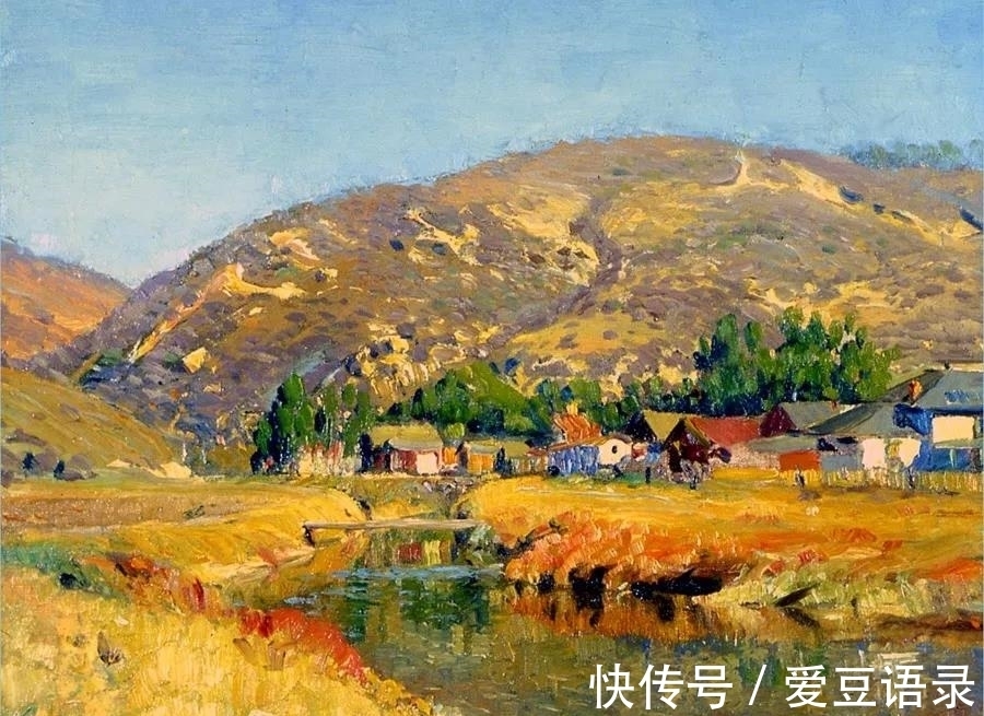 拉古纳海滩&他是印象派色彩大师，他的油画以大胆的色彩，灵活的笔触而闻名