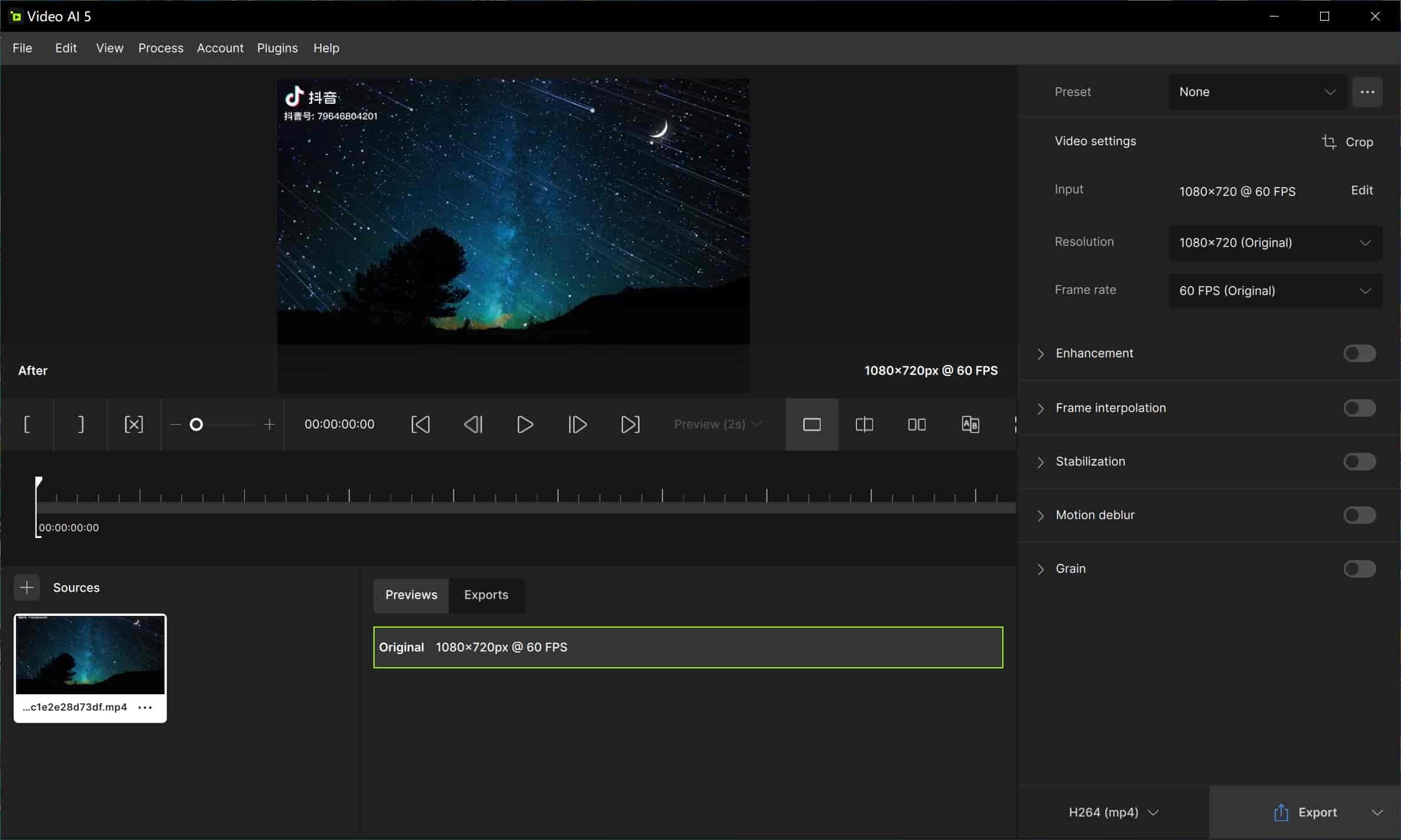Topaz Video AI(视频修复软件) v5.0.1 绿色版-423下载站