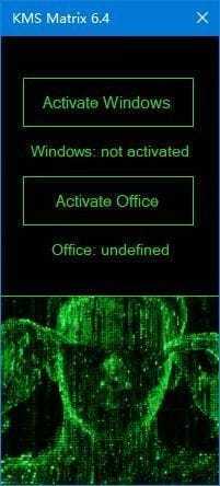 KMS Matrix v6.6 绿色版 – Windows/Office⼀键激活⼯具-423下载站